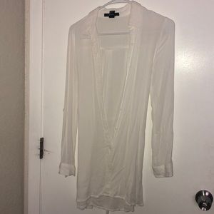 White long sleeve dress